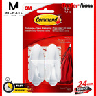 NEW Command Medium Designer Hook, Pack of 2 Hooks and 4 Adhesive Strips in UK