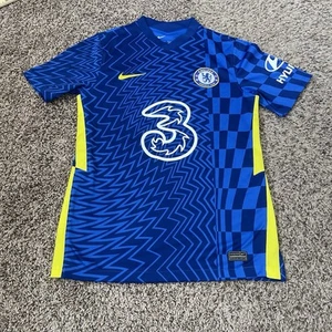 Chelsea Football Shirt Jersey Mens Small Blue Soccer Mason Mount 19 Nike - Picture 1 of 9