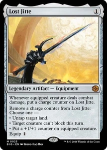 Lost Jitte Outlaws of Thunder Junction: The Big Score Magic The Gathering Magic The Gathering - Imagen 1 de 1