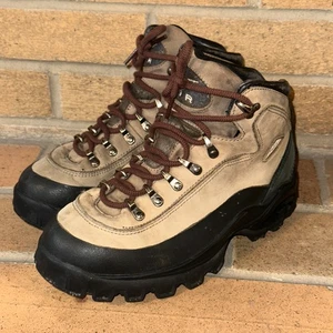 Vintage Y2K Nike ACG Boots Womens 6.5 Brown Heavy Rubber Hiking 1998 - Picture 1 of 14