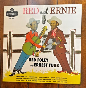 Red and Ernie (Foley/Tubb) LP, 1957 Stetson HAT 3000, MONO, VG Vinyl - Picture 1 of 5