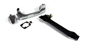 2006-2010 Hummer H3 H3T *Rear* Left Driver Back Door Handle Chrome OEM Trim - Picture 1 of 5
