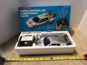 Vintage Radio Shack RC Tandy Lamborghini Countach LP500S, NOS/New! Works! - Picture 1 of 12