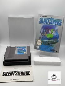 Nintendo NES | Silent Service Spiel | OVP | PAL-B |