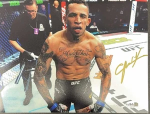 CARLOS PRATES SIGNED UFC 8X10 PHOTO JSA COA MMA AUTOGRAPHED THE NIGHTMARE (789) - Picture 1 of 1