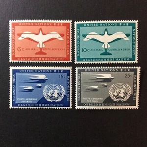 BroadviewStamps United Nations (UN) #C1-4 air mail MNH F-VF - Picture 1 of 2
