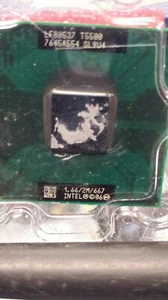 USED SL9U4 Intel Core 2 Duo T5500 1.66GHz/MB/MHz Socket M TESTED AND WORKING - Picture 1 of 1