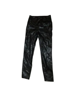 David Lerner Size S Small Reserve Faux Leather Black Pants - Picture 1 of 2