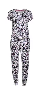 Women's Plus 2X(18W-20W) / Short sleeved shirt and pants/ 2 piece set/PJs/Jammie - Picture 1 of 12