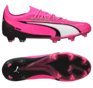 Scarpe tacchetti calcio Puma Ultra Ultimate FG AG rosa 107744-01 da uomo taglia 10,5 - Foto 1 di 7