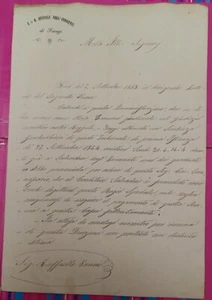 VANNI RAFFAELLO OSPEDALE DEGLI INNOCENTI FIRENZE 1855 CON STAMPA RETRO POSTUMA - Foto 1 di 3