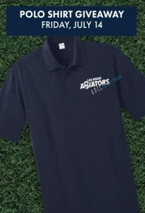 Las Vegas Aviators MENS  POLO XL - NAVY | SGA - 7/14 - Picture 1 of 2