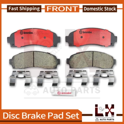 Juego de 1 pastillas de freno de disco delanteras Brembo para Ford Explorer 2002-2005 Foto 1 de 4
