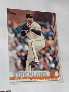 Hunter Strickland 2019 Topps Series 1 Baseball Card #153 San Francisco Giants - Picture 1 of 2