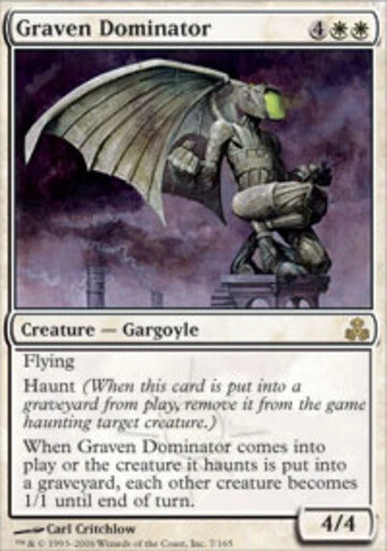 Graven Dominator ~ Moderately Played Guildpact MTG Magic UltimateMTG White Card - Image 1 of 1