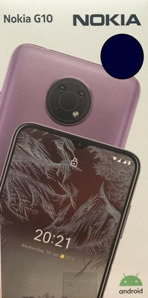 Nokia G10 Dual SIM 4G Azul Oscuro WLAN 13 MP 6,5 "LTE Whatsapp - Imagen 1 de 1