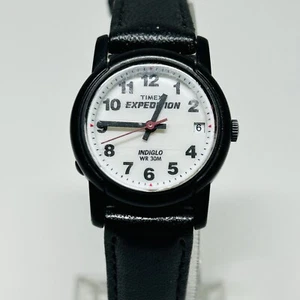 Timex Expedition Watch Women 25mm Indiglo Round Date WR30M New Battery A03 - Picture 1 of 10