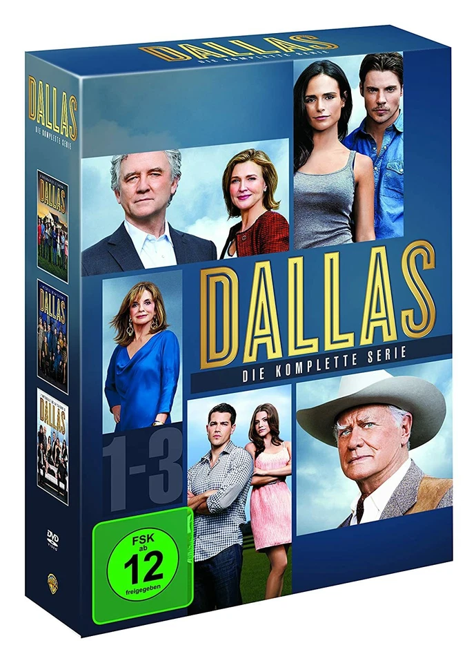 DALLAS 2013 Staffel 1 2 3 KOMPLETTE TV-SERIE Larry Hagman 10 DVD BOX Limited NEU - Bild 1 von 1