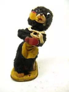1950's Japan Alps Nomura Shoe Shine Bear Toy - Picture 1 of 1