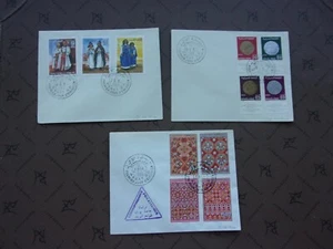 MAROC - 3 enveloppes 1er jour 1968 1969 (B38) - Imagen 1 de 2