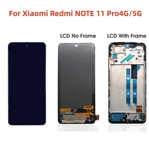 OLED LCD Screen w/ Frame DIY Repair Parts For Xiaomi Redmi NOTE 11 Pro 4G Phone - Bild 1 von 17
