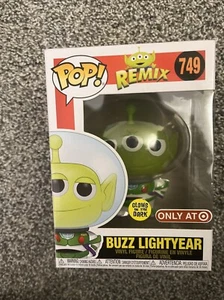 Funko POP Vinyl Alien Remix Buzz Lightyear 749 Target Exclusive Glow in The Dark - Picture 1 of 6