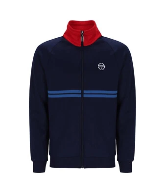 Sergio Tacchini - Tracktop Dallas STM-25101 Blau/Adrenaline Rush Neu SS25 - Bild 1 von 3