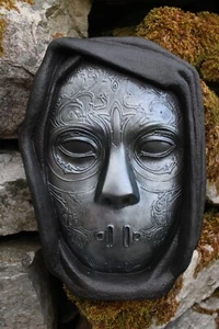Handgefertigte Porzellan Harry Potter Todesser Maske Wanddeko - Bild 1 von 12