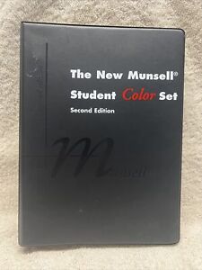 The New Munsell Student Color Set Joy Turner Luke 1994 1st Ed Book Swatch Chart