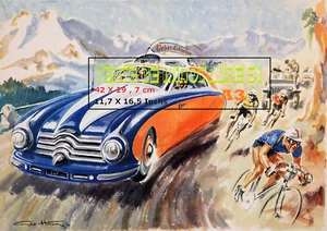 Kléber Colombs sur le Tour de France - Geo Ham - laminated poster - Picture 1 of 24