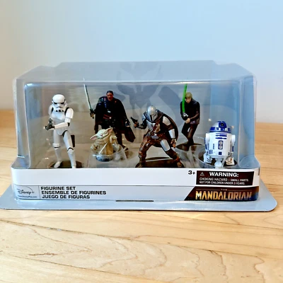 Disney Star Wars мандалорец Deluxe фигурка комплект оригинальный литой - новый в коробке - Изображение 1 из 4