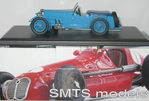 SMTS 1:43 CL 94 Blue/Dark Blue Tonneau Cover 1934 Aston Martin 1.5 litre Mk II - Picture 1 of 13