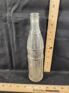 Vintage 50's NEHI Bottling Soda Clear Glass 9 Oz Pat. March 1925 - Imagen 1 de 3