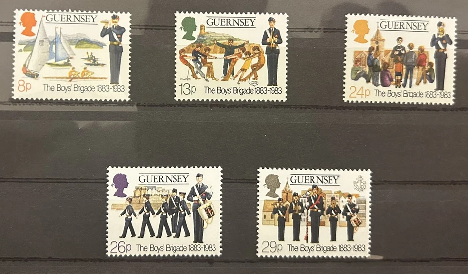Guernsey: 1983. Complete set of 5. MNH. SC# 255-259. Lot # SC-01336 - Image 1 of 1