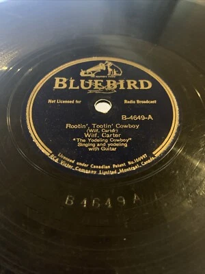 Wilf Carter The little red patch on the seat of my trousers Rootin tootin Cowboy - Image 1 of 2