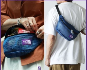 The North Face Purple Label Mesh Waist Body Bag Shoulder NN7210N Japan - Picture 1 of 7