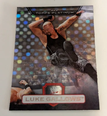 2010 Topps Platinum WWE X-Fractors #7 Luke Gallows - Image 1 of 2