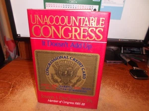 Unaccountable Congress - Joseph DioGuardi - 1992 - Signed - HC/DJ - Bild 1 von 15