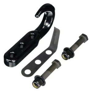 For Jeep Wrangler 1987-1995 Rampage Black Tow Hook - Picture 1 of 1
