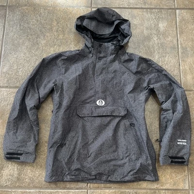Volcom Winter Coat, Men’s Small, Black, Pockets, Zippers, Warm, - Image 1 of 4
