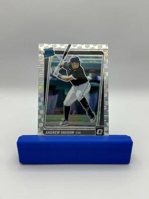 2021 Panini Donruss Optic - Rated Rookie Andrew Vaughn #116 Crisis Prizm SP (RC) - Image 1 of 4