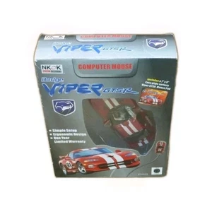 Vintage 2001 Nkok Dodge Viper GTS R wired PS2 computer mouse - Picture 1 of 6