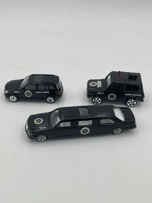 3 President toy cars/Secret Service Mercedes-Benz Unit Cars+ Limo President T1 - Image 1 of 4