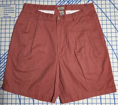 Pantalones cortos de golf Izod para hombre talla 34 naranja 100 % algodón  Foto 1 de 4