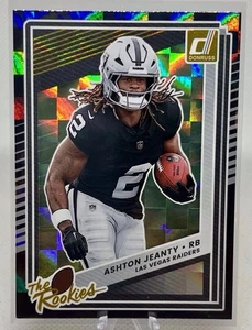 ASHTON JEANTY RC 2025 Donruss The Rookies #7 Las Vegas Raiders - Picture 1 of 2