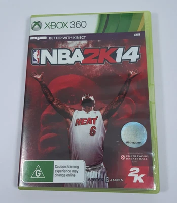 NBA 2K14 Microsoft Xbox 360 Game PAL X360 - image 1 of 4