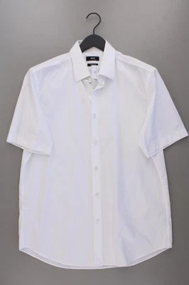 BOSS by Hugo Boss camicetta per uomo taglia Hemdgröße 42, L, 52 bianco di cotone - Immagine 1 di 4