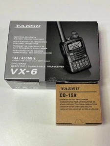 Yaesu VX-6 Dual Band 144/430MHz Amateur FM Compact Transceiver Excellent - Zdjęcie 1 z 9