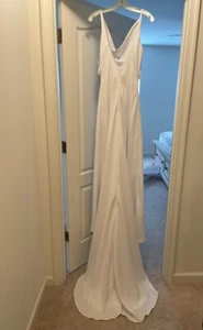 Galina wedding dress, size 6, white, never worn - Picture 1 of 4