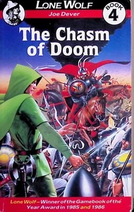 Joe Dever - Lone Wolf 4 - The Chasm of Doom - 1./3. Edition - B+/A-/B+ - Picture 1 of 11
